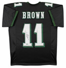 A.J. Brown Authentic Signed Black Pro Style Jersey Autographed BAS Witnessed Version 1