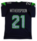 Devon Witherspoon Authentic Signed Navy Pro Style Jersey BAS Witnessed
