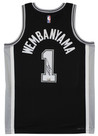 Spurs Victor Wembanyama Authentic Signed Black Nike Icon Edition Jersey Fanatics