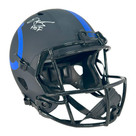 Edgerrin James Signed Indianapolis Colts Eclipse Full-Size Replica Football Helmet (JSA)