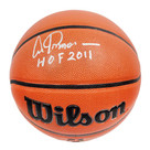 Artis Gilmore Signed HOF 2011 ￼ inscriptions Wilson Authentic Series NBA Basketball (JSA)