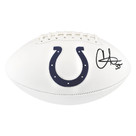 Chris Lammons Signed Indianapolis Colts Official NFL Team Logo White Football (Beckett)