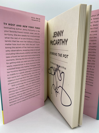 Stirring the Pot Autographed by Jenny McCarthy - PremiereCollectibles.com