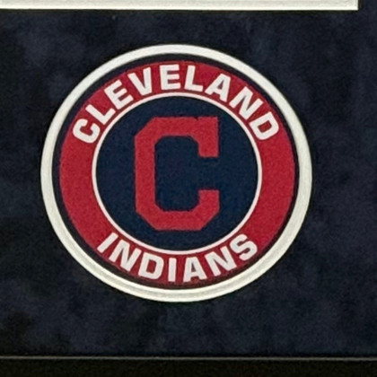 Shane Bieber Signed Cleveland White Custom Suede Matte Framed Baseball Jersey (JSA)