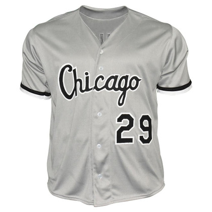 Keith Foulke Signed Chicago Grey Baseball Jersey (JSA)