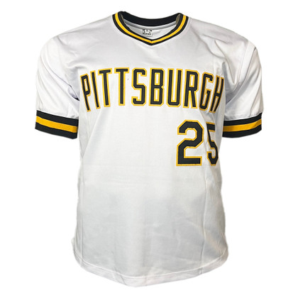 Bobby Bonilla Signed Pittsburgh White Baseball Jersey (JSA)