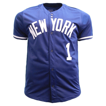 Bobby Richardson Pro Style Autographed Baseball Jersey Navy 1960 World Series MVP (JSA) Bled numbers