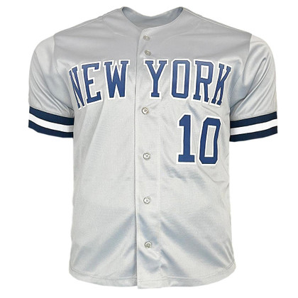 Chris Chambliss Signed New York Grey Baseball Jersey (JSA)