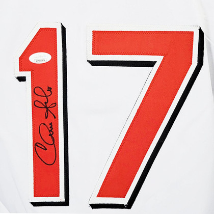 Chris Sabo Signed Cincinnati White Current Baseball Jersey (JSA)