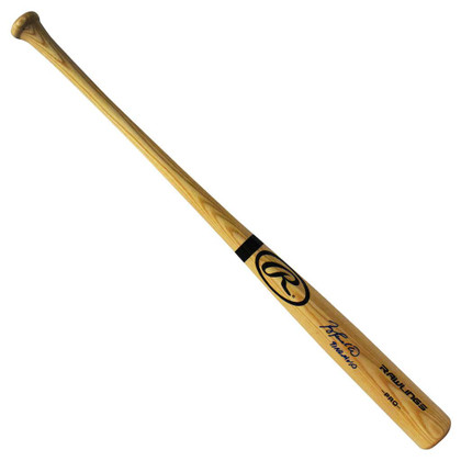 Terry Pendleton Signed 91 NL MVP Inscription Rawlings Official MLB Blonde Baseball Bat (JSA)