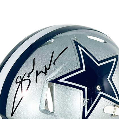 Sam Williams Signed Dallas Cowboys Speed Mini Football Helmet (JSA)
