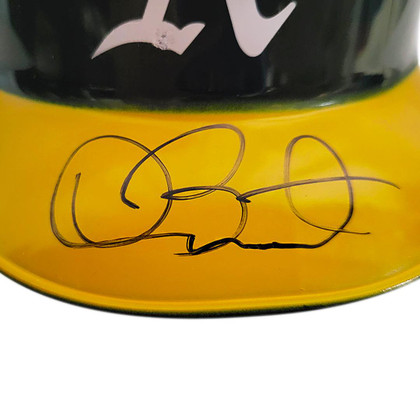 Dave Stewart Signed Oakland Athletics Mini MLB Baseball Batting Helmet (JSA)