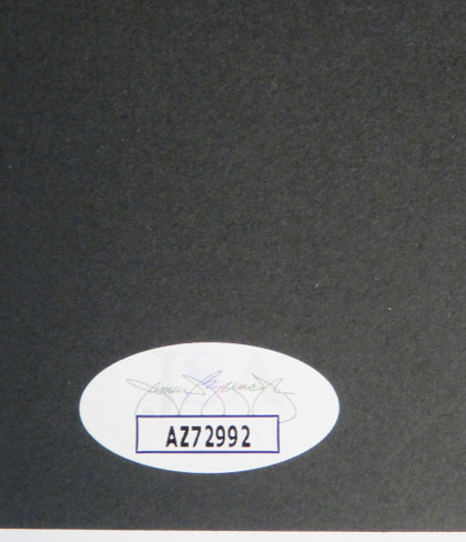 Van Halen Signed Display