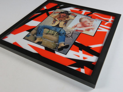 Van Halen Signed Display
