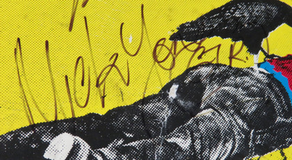 The Clash Signed Display