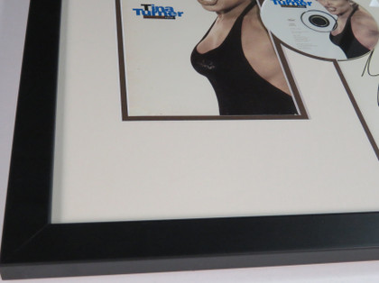 Tina Turner Signed Display