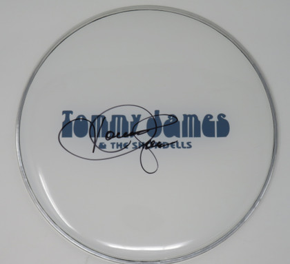 Tommy James & The Shondells Signed Drumhead FF67994
