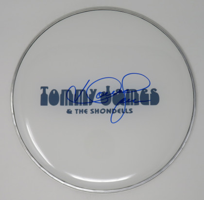 Tommy James & The Shondells Signed Drumhead LH-FF67807