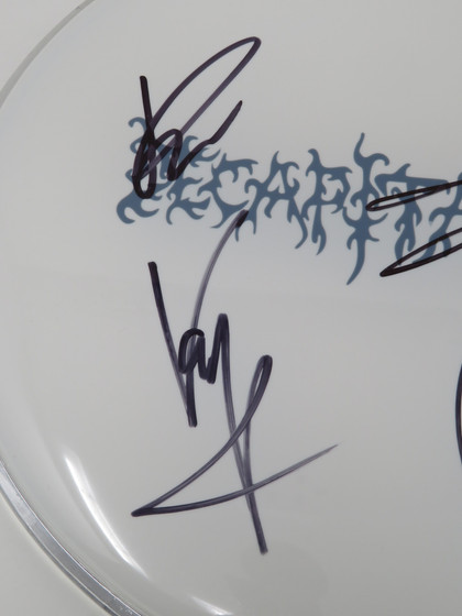 Decapitated Signed Drumhead