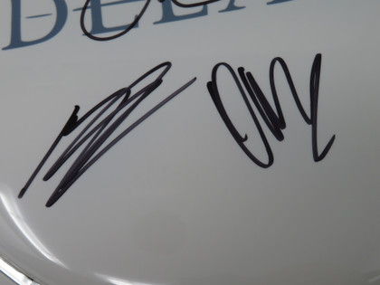 Delain Signed Drumhead QQ34964