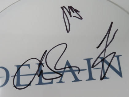 Delain Signed Drumhead QQ34964