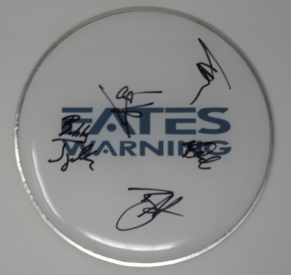 Fates Warning Signed Drumhead RR59471