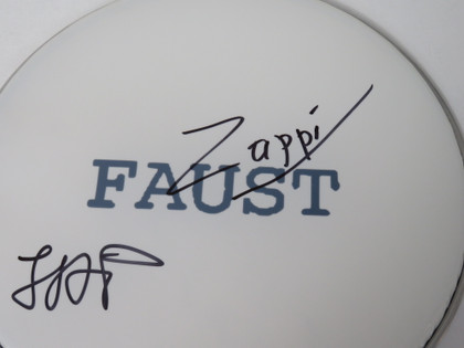 Faust Signed Drumhead