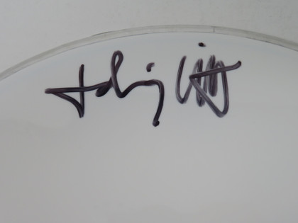 Grand Magus Signed Drumhead QQ34956