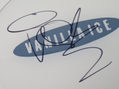 Vanilla Ice Signed Drumhead