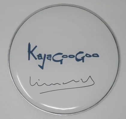 Kajagoogoo Signed Drumhead RR59230