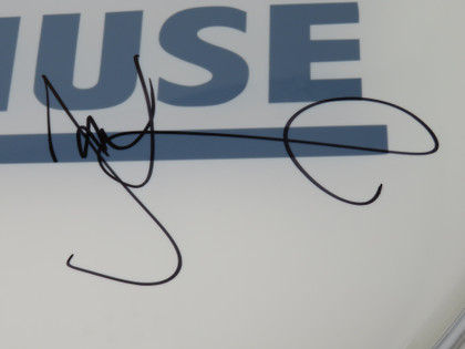Muse Signed Drumhead AF37867