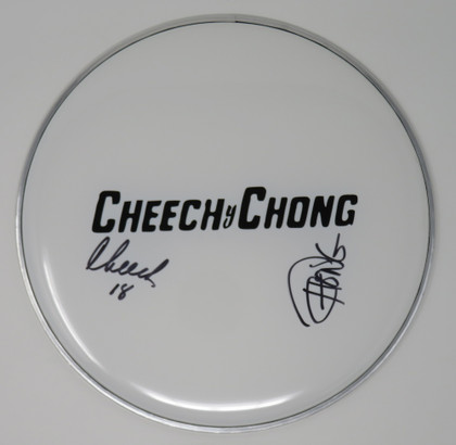 Cheech And Chong Signed Drumhead RR59025