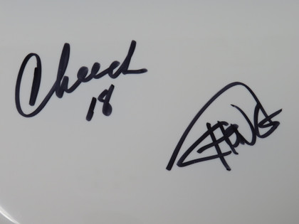 Cheech And Chong Signed Drumhead RR59026