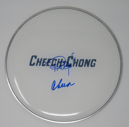 Cheech And Chong Signed Drumhead RR59012