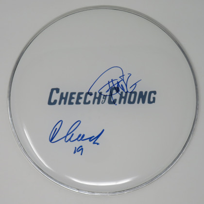 Cheech And Chong Signed Drumhead RR59013