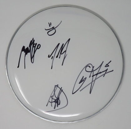 Cradle Of Filth Signed Drumhead