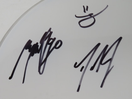 Cradle Of Filth Signed Drumhead