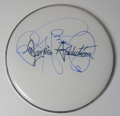 Jane's Addiction Signed Drumhead LH-FF51779