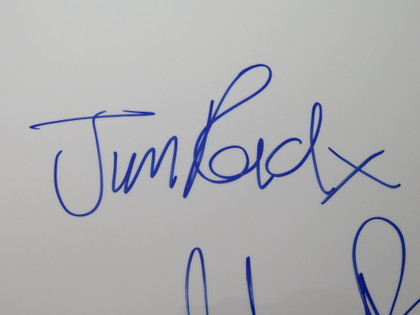 The Jesus And Mary Chain Signed Drumhead RR58914