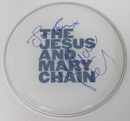 The Jesus And Mary Chain Signed Drumhead RR58910