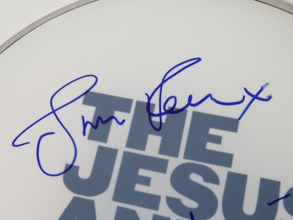 The Jesus And Mary Chain Signed Drumhead RR58910