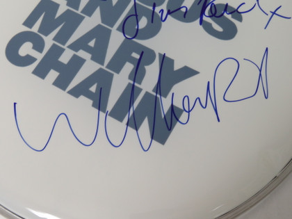 The Jesus And Mary Chain Signed Drumhead