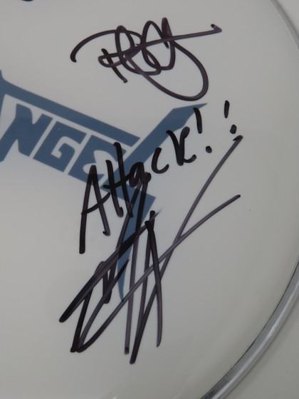 Death Angel Signed Drumhead RR59360