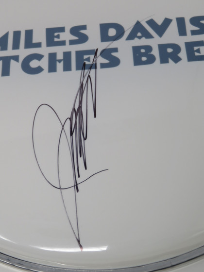 Jack DeJohnette Signed Drumhead LH-RR59133