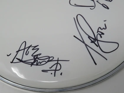Faster Pussycat Signed Drumhead RR59380