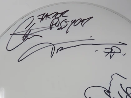 Faster Pussycat Signed Drumhead RR59380