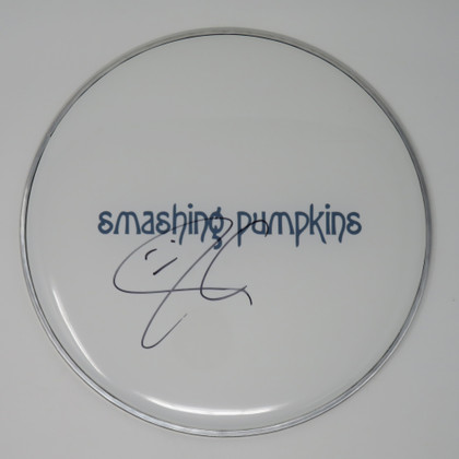 Smashing Pumpkins Signed Drumhead FF67985