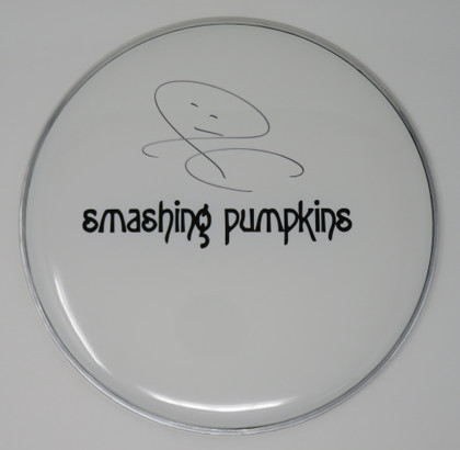 Smashing Pumpkins Signed Drumhead RR58740