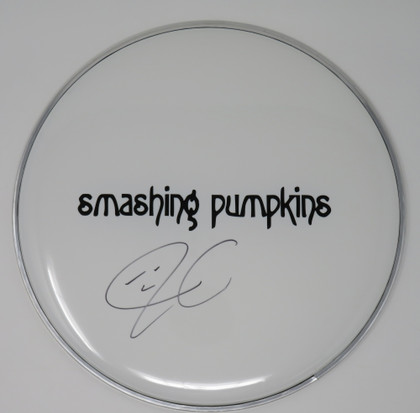 Smashing Pumpkins Signed Drumhead RR58742