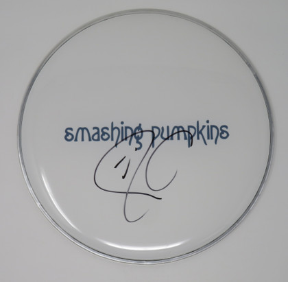 Smashing Pumpkins Signed Drumhead RR58734
